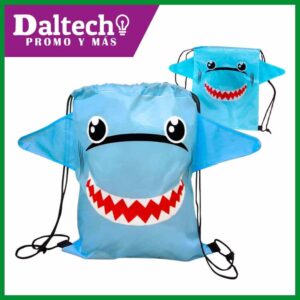 MORRAL DE CORREA CARA DE TIBURON <br> Precio a partir de 100 pzas</br>