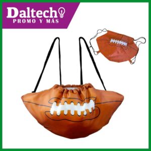LD1002 MORRAL DEPORTIVO DE CORREA MOD. FUTBOL AMERICANO <br> Precio a partir de 100 pzas </br>