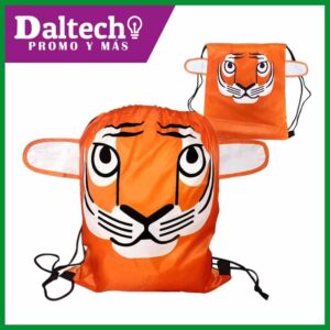 MORRAL DE CORREA CARA DE TIGRE <br> Precio a partir de 100 pzas </br>