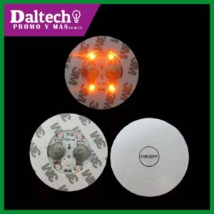 LD729 Portavaso Led Adhesivo<br>(Precio a partir de 100 Pzs)</br>