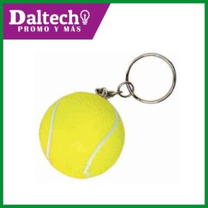 LD1437 Llavero Antiestrés Tenis <br> Precio a partir de 100 pzas </br>