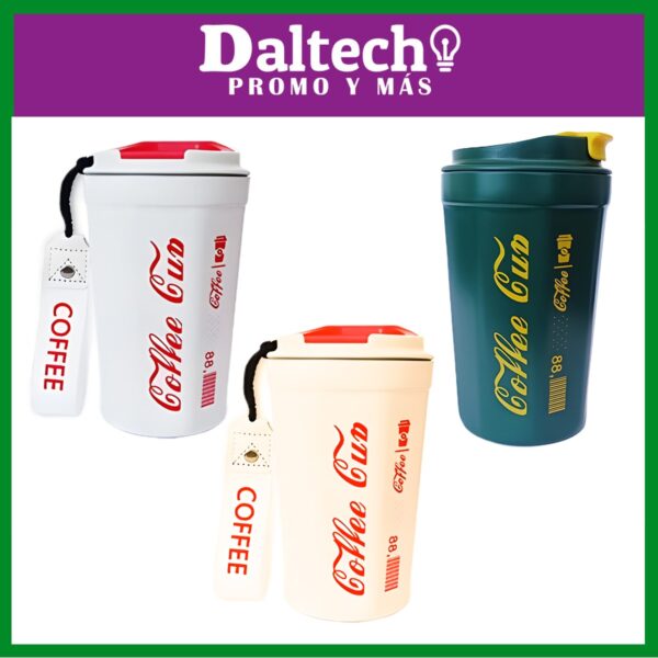 LD516 Taza de Café de Acero Inoxidable <br> Precio Mayoreo 100 pzas </br>