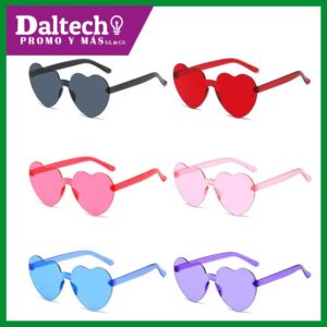 LD725 Lentes forma de Corazon </br>(Precio a partir de 100 Pzs)</br>