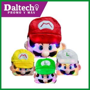 LD1013 Mochila de Mario Bros y Luigi con Luces Led <br> Precio a partir de 100 pzas </br>