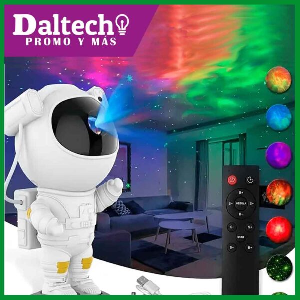 LD801 Proyector Bocina Bt forma de Astronauta <br> Precio a partir de 100 pzas </br>