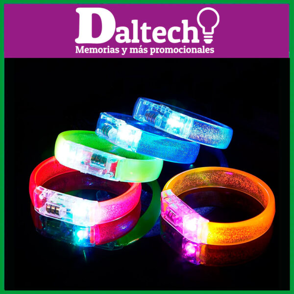 LD702 Pulsera Luminosa Led Plana </br> </br>