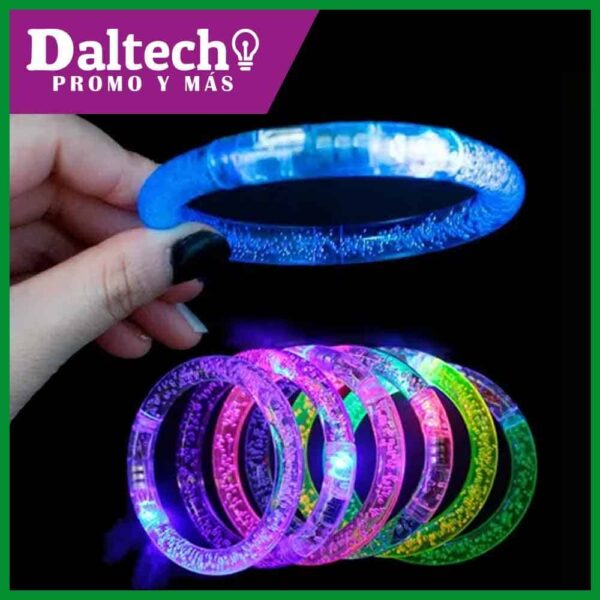 LD703 Pulsera Luminosa Led Redondo </br>(Compra mínima 100 Pzs.)</br>